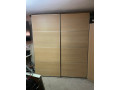 free-delivery-huge-ikea-pax-brown-sliding-wardrobe-great-condition-small-0
