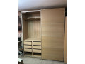 free-delivery-huge-ikea-pax-brown-sliding-wardrobe-great-condition-small-1