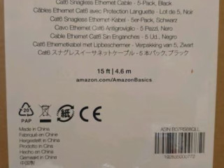 new-box-of-20-amazon-cat6-46m-patch-cables-gigabit-rj45