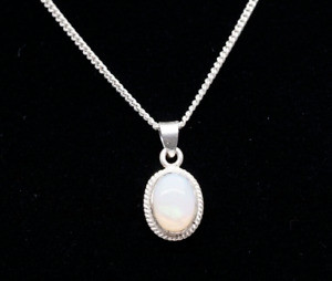 ae-sterling-silver-quartz-pendant-silver-on-a-fine-curb-chain-18-inches-big-0