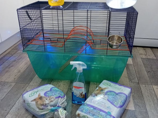 savic-xl-hamstergerbil-cage-and-accessories