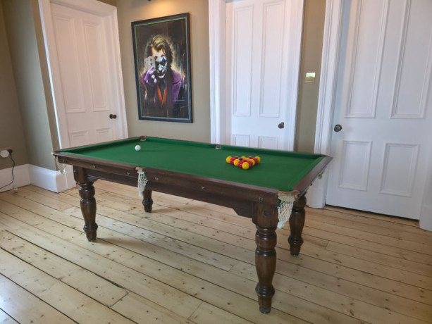 ej-riley-6ft-snooker-and-pool-table-slate-bed-antique-traditional-dining-billiards-big-2