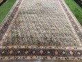 a-large-handmade-vintage-woolsilk-mix-rug-very-good-condition-no-damage-363cm-x-250cm-delivery-small-2