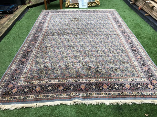 a-large-handmade-vintage-woolsilk-mix-rug-very-good-condition-no-damage-363cm-x-250cm-delivery-big-0